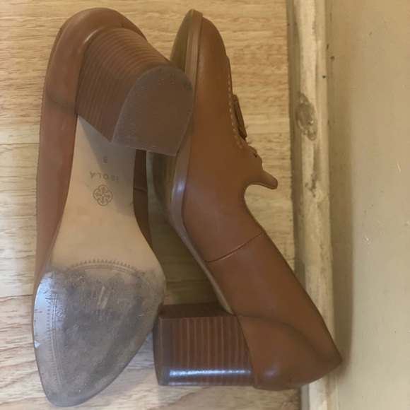 Isola leather block heels - Picture 2 of 6